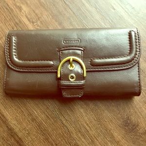 ❗️24 Hours❗️Authentic Coach Leather Wallet